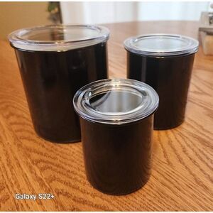 Mainstays 3 piece canister set, new